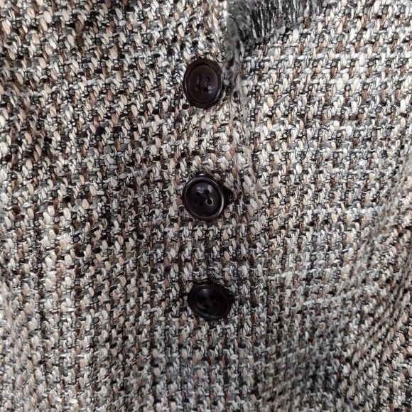 Laura Plus Petite Plaid Tweed Jacket Blazer Size L - Picture 9 of 9